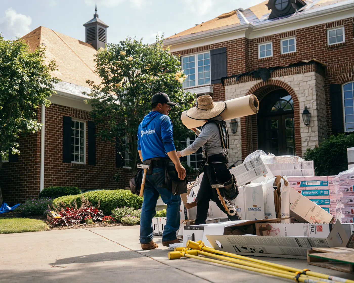 Roofing by Wanamaker Roofing near McCordsville, IN